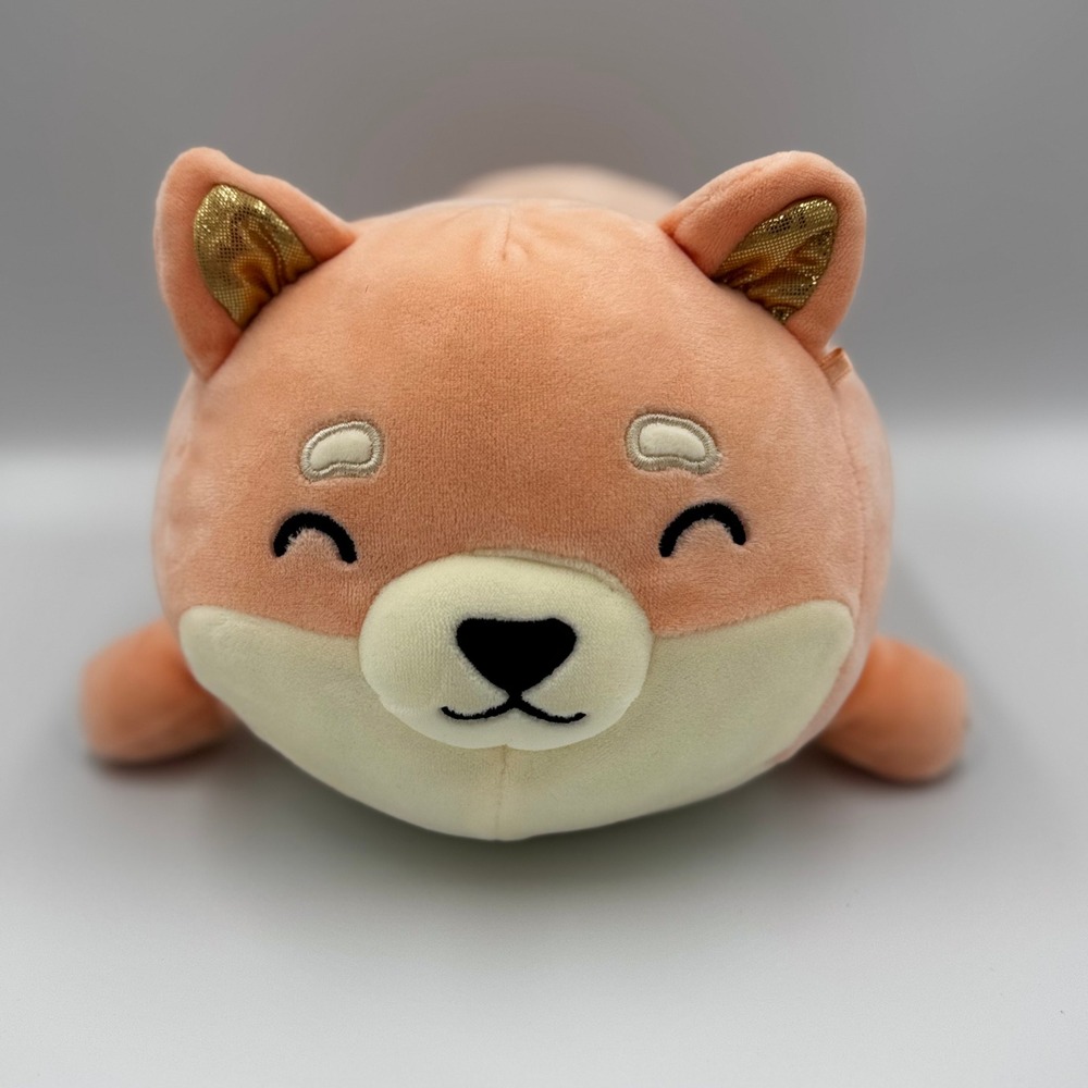 Squishmallows Justice CORA the Corgi Puppy, Peach-Scented Plush - GREAT Cond!!